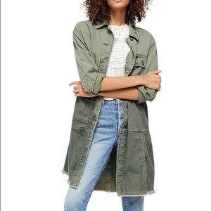 Free People Forever Cotton Tiered Jacket